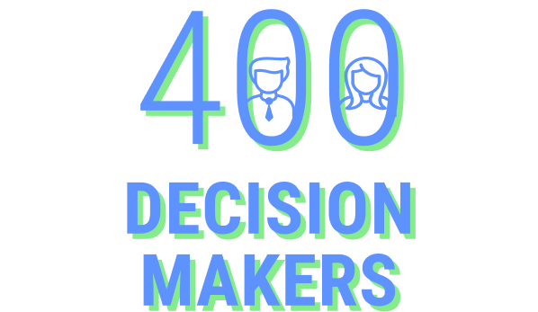 400 decision-makers
